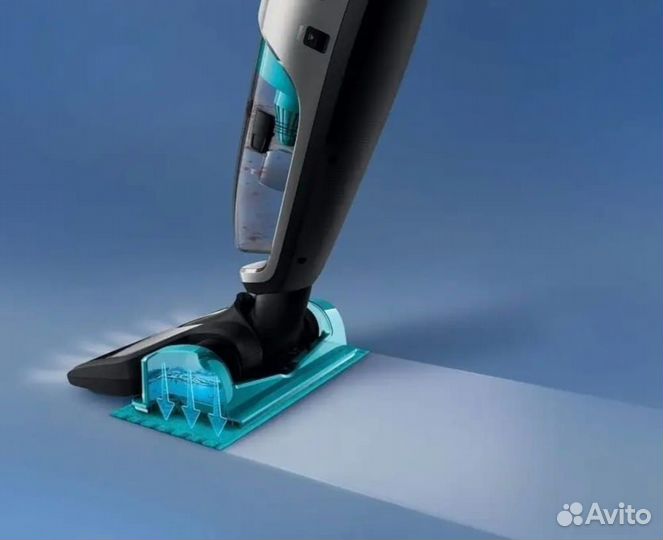 Беспроводной пылесос Philips PowerPro Aqua