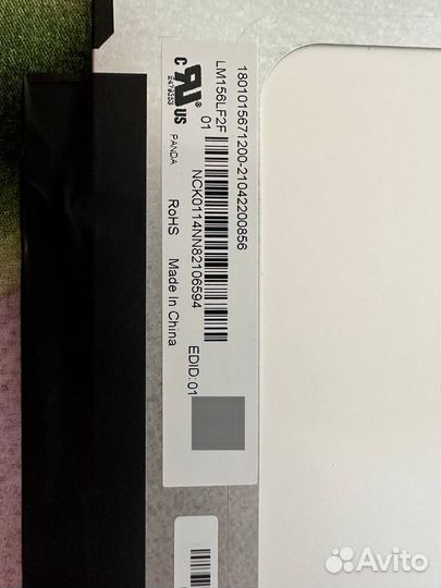 Матрица для ноутбука 15,6 pin edp 1920x1080 IPS 14