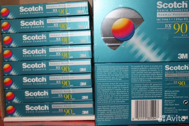 Scotch аудиокассеты