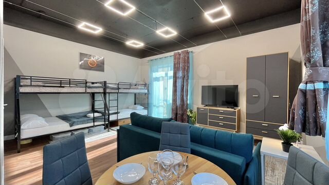 Квартира-студия, 40 м², 1/8 эт.