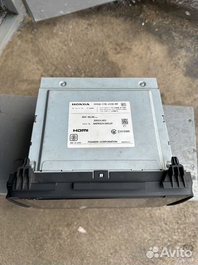 Родная магнитола на Honda Fit/Vezel