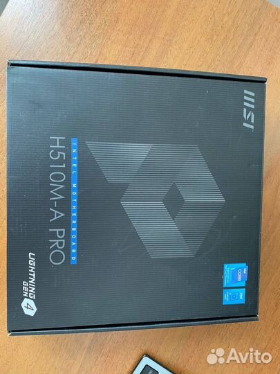 Новая материнская плата MSI H510M-A PRO