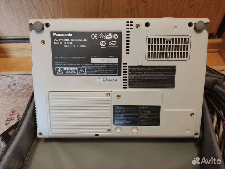 Проектор panasonic pt-lb10ve