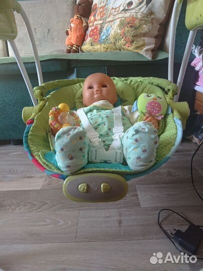 Качели - шезлонг Babyton 2в1