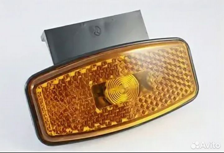 Фонарь маркерный камаз с крепления желтый