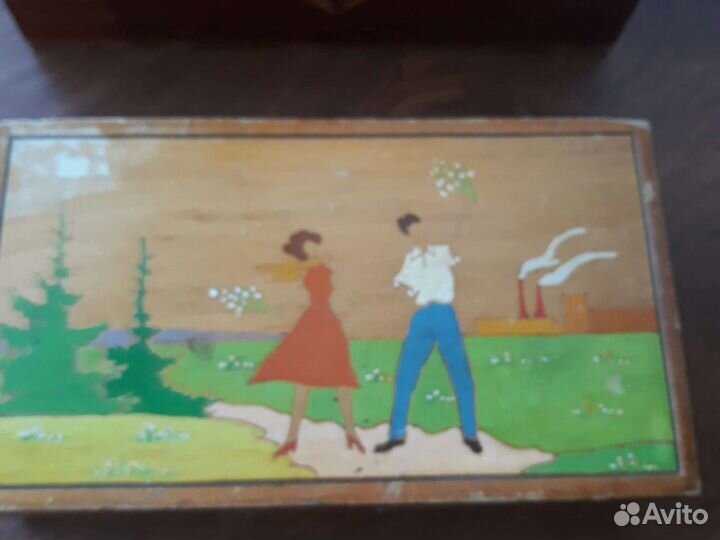 Шкатулки деревянные