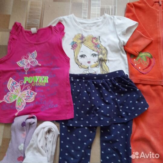 Пакет вещей на девочку