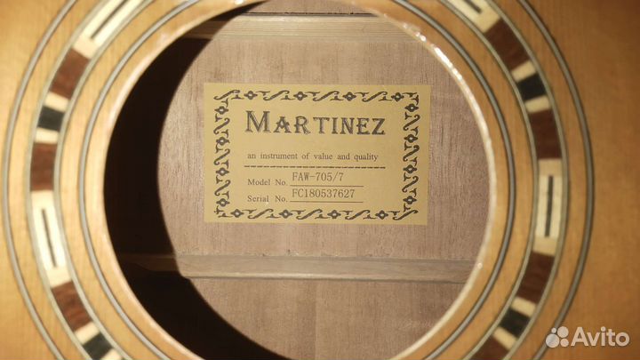 Гитара семиструнная акустическая Martinez