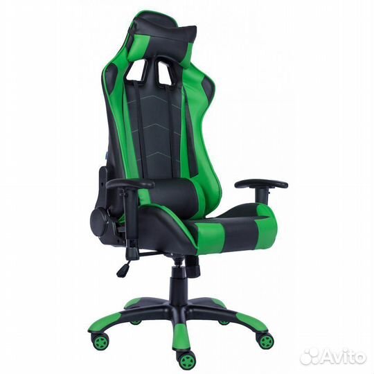 Кресло EverProf Lotus S9 Экокожа Зеленый/Черный