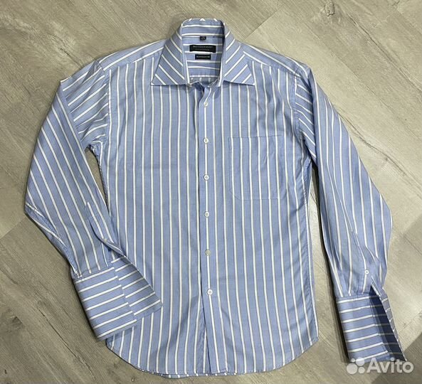 Рубашка henderson размер 40 голубая