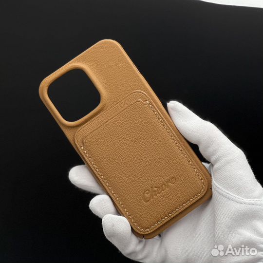 Чехол для iPhone из натуральной кожи с MagSafe