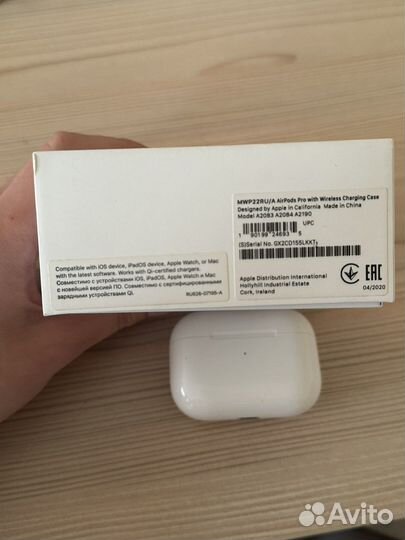Наушники apple airpods pro
