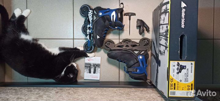 Ролики rollerblade детские 33-36,5