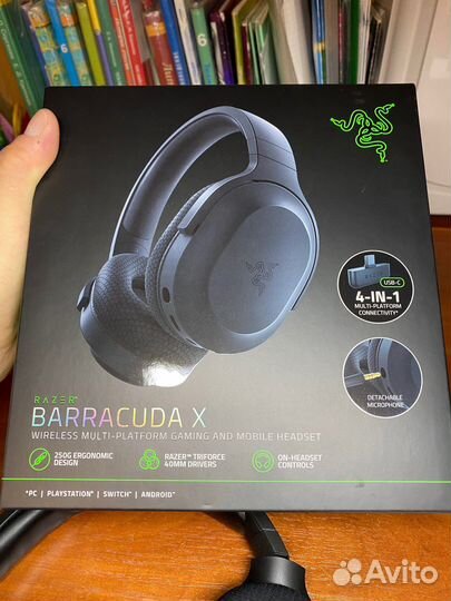 Беспроводные наушники razer barrracuda x