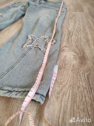 Джинсы подростковые в стиле y2k на рост 152-158