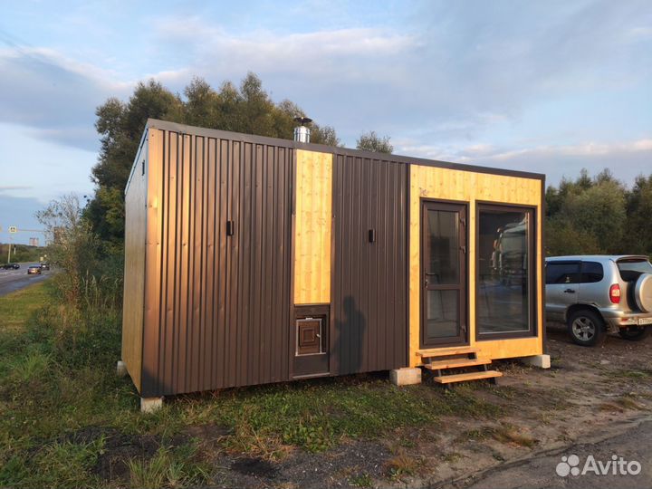 Баня под ключ каркасная