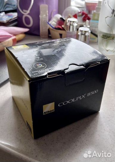 Nikon coolpix B500 б/у черный и красный