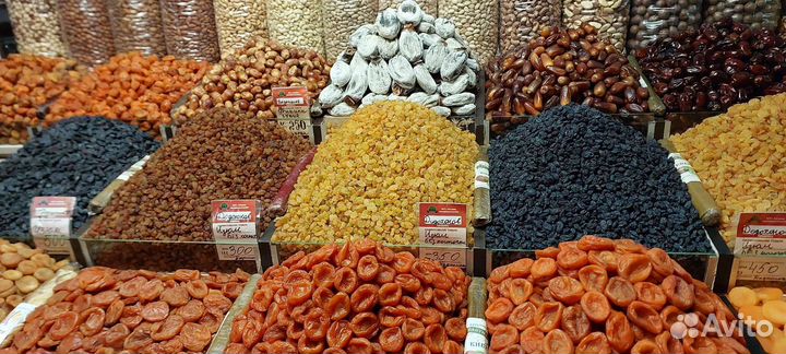 Доставка Сухофрукты и орехи