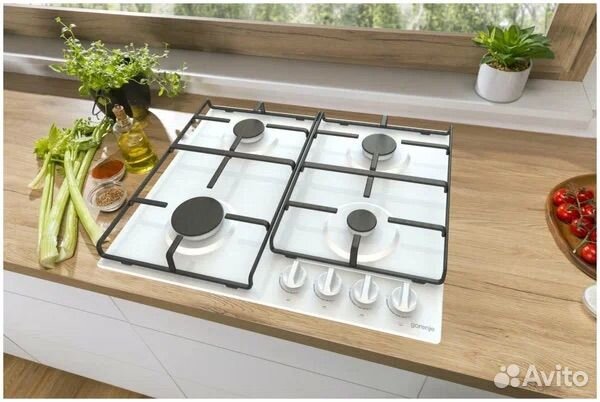 Варочная панель Gorenje 4-х белая