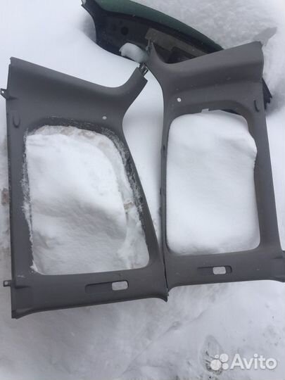 Накладка салона на стекло на тоету ланд крузер 100