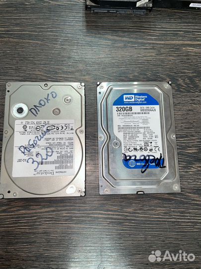 Жесткий диск 320гб рабочий в состоянии тревога