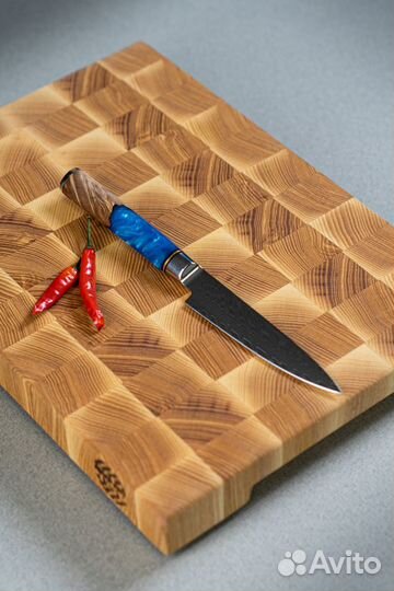 Торцевая разделочная доска из ясеня