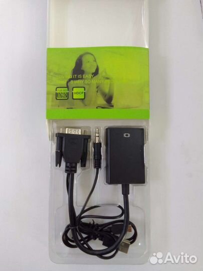 Адаптер VGA to hdmi
