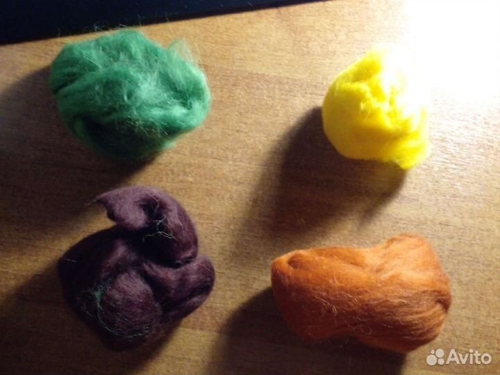 Шерсть для валяния