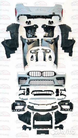 Обвес на BMW 8 серии G16 в стиле М8 F93