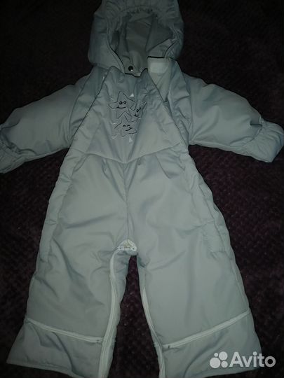 Комбинезон зимний 68 74
