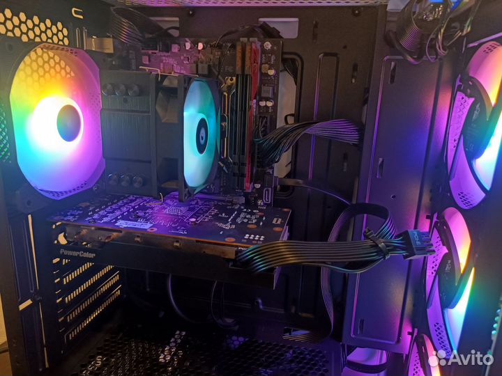 Игровой системный блок Intel Core I5 10400F+RX6600