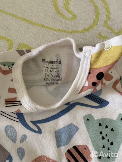 Набор слипов для новорожденных 62 см