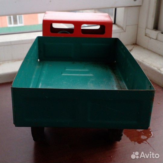 Жестяная игрушка грузовик СССР Запорожсталь редкий