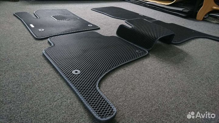 Коврики Ева на volkswagen touareg 1