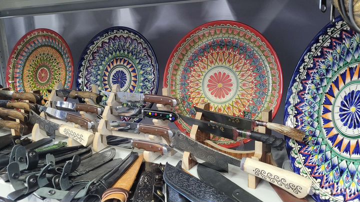 Посуды Узбекские ручной работы