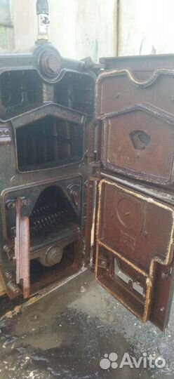 Твердотопливный котел, виадрус