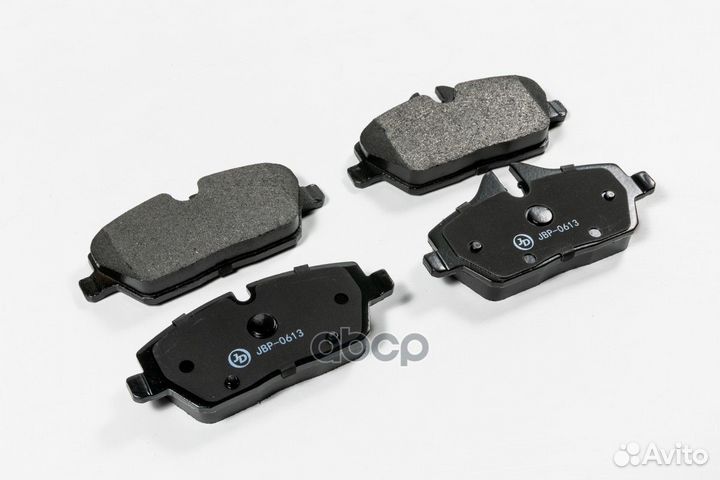 Колодки тормозные дисковые, передние JBP0613 Just