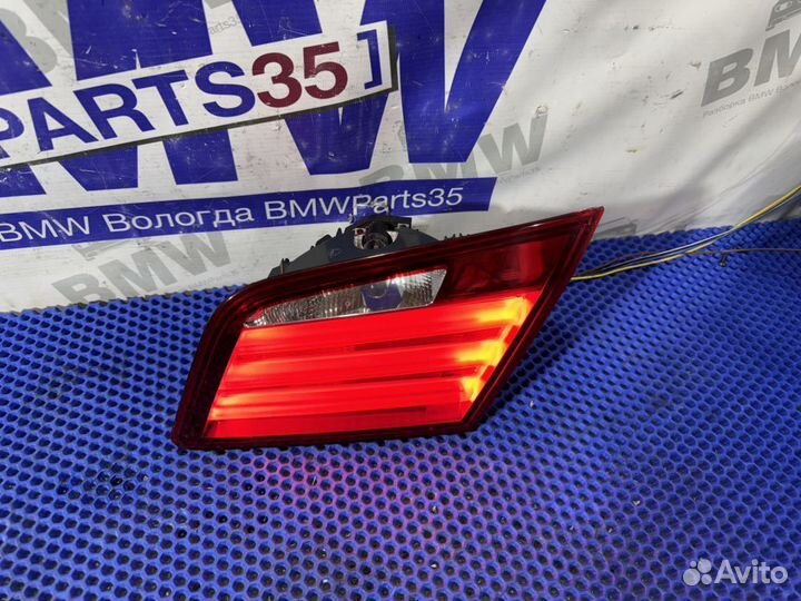 Фонарь правый BMW F10 в крышку багажника дорест