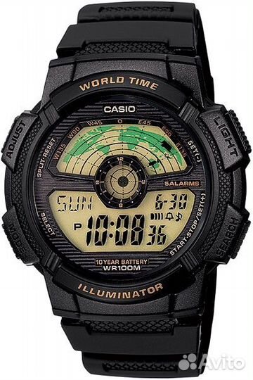 Мужские часы casio AE-1100W-1B