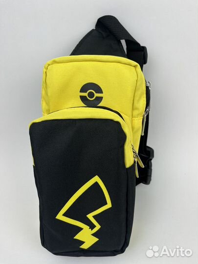Сумка-рюкзак для Switch - Хвост Pikachu