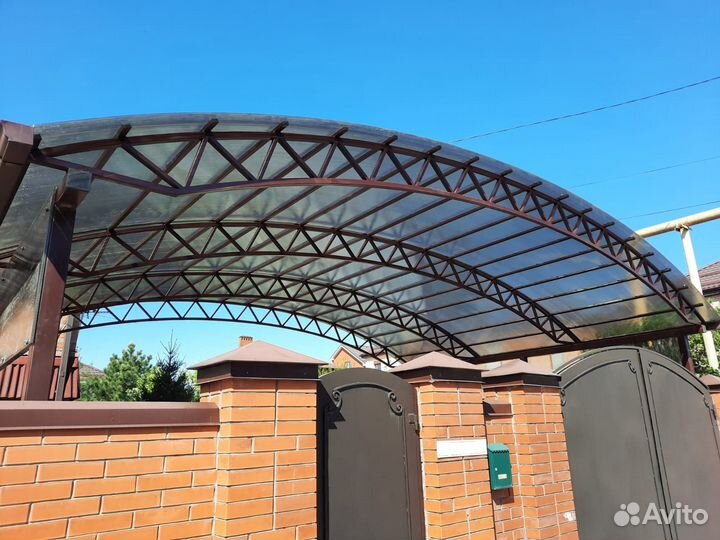 Навесы из поликарбоната