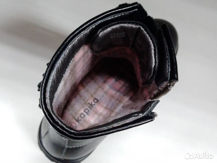 Ботинки демисезонные для девочки 34