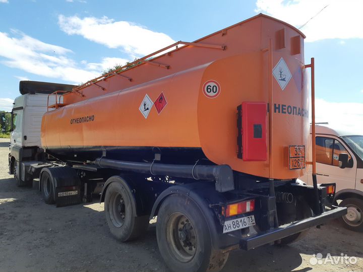 Полуприцеп бензовоз КАПРИ ППЦ 96392, 2009