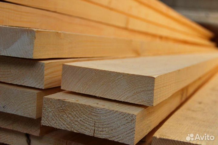 Доска обрезная, камерной сушки 25*100*6000