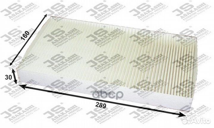 Фильтр салона AC0072 JS Asakashi