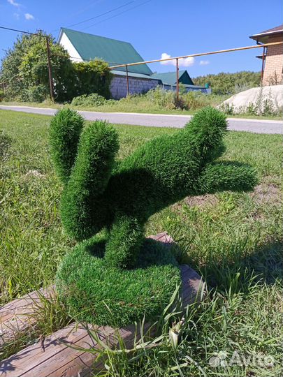 Топиарная фигура зайчики