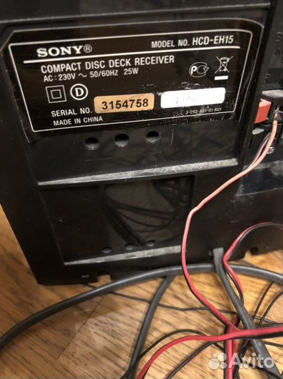 Музыкальный центр Sony HCD-EH15