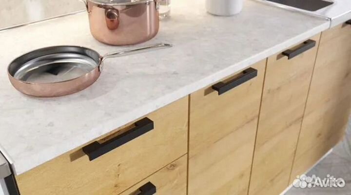 Кухонный гарнитур Хозяюшка 2,0м Дуб вотан/Белый