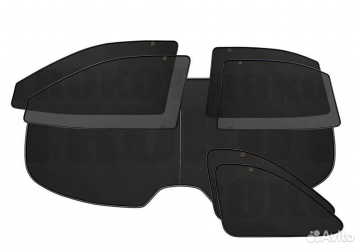 Автошторки Premium Geely Atlas (2016-н.в.) 5Д