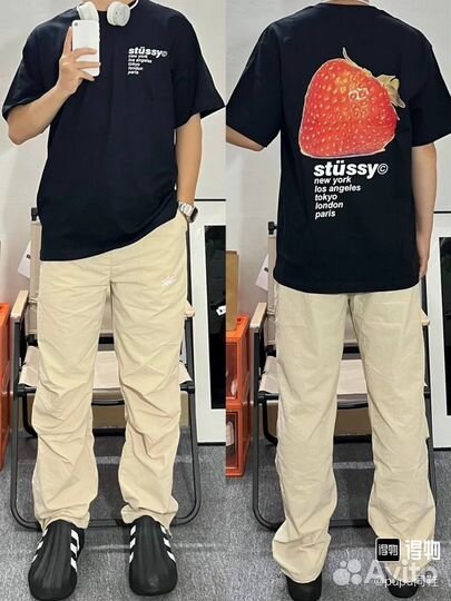 Футболка Stussy SS22 Strawberry Tee